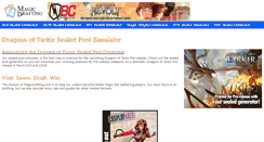 Desktop Screenshot of magicdrafting.com